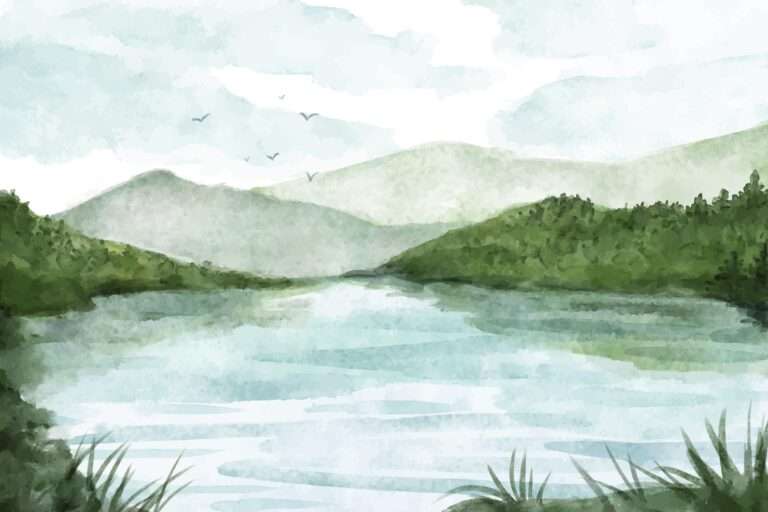 Creating Enchanting Backgrounds with Procreate's Watercolor Brushes